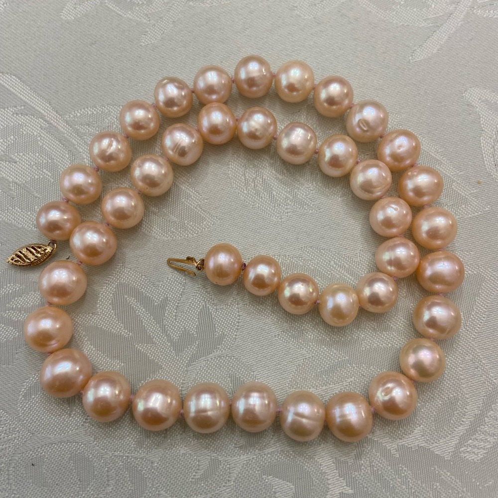 Pink Freshwater Pearl Necklace